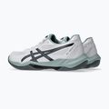 Vyriški tinklinio bateliai ASICS Gel-Rocket 12 white/steel grey 4