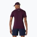 Vyriški teniso marškinėliai ASICS Match Jacquard dark aubergine 3