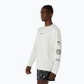 Vyriški bėgimo marškinėliai su ilgomis rankovėmis  Asics Fujitrail Logo Ls Top Cream 4