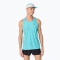 Vyriški bėgimo marškinėliai ASICS Metarun Singlet energy aqua