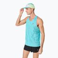 Vyriški bėgimo marškinėliai ASICS Metarun Singlet energy aqua 4