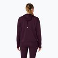 Moteriškas bėgimo džemperis ASICS Nagino Run Winter Hoodie dark aubergine 3