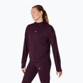 Moteriškas bėgimo džemperis ASICS Nagino Run Winter Hoodie dark aubergine 4