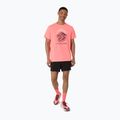 Vyriški bėgimo marškinėliai Asics Fujitrail Logo Ss Top Sun Coral 2