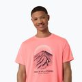 Vyriški bėgimo marškinėliai Asics Fujitrail Logo Ss Top Sun Coral 5