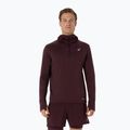 Vyriškas bėgimo džemperis ASICS Road Winter Ls Hoodie dark currant
