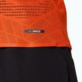 Vyriški bėgimo marškinėliai ASICS Metarun Singlet vyšninė pomidorų spalva 6