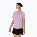 Moteriški bėgimo marškinėliai ASICS Core Ss Top hazy lilac 4