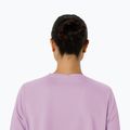 Moteriški bėgimo marškinėliai ASICS Core Ss Top hazy lilac 6