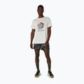 Vyriški bėgimo marškinėliai Asics Fujitrail Logo Ss Top Cream 2