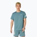 Vyriški bėgimo marškinėliai ASICS Icon foggy teal