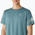 Vyriški bėgimo marškinėliai ASICS Icon foggy teal 5