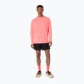 Vyriški bėgimo marškinėliai su ilgomis rankovėmis  Asics Fujitrail Logo Ls Top Sun Coral 2