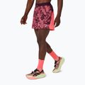 Vyriški bėgimo šortai Asics Fujitrail All Over Print 5In Short Blazing Coral/Dark Aubergine 2