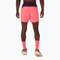 Vyriški bėgimo šortai Asics Fujitrail All Over Print 5In Short Blazing Coral/Dark Aubergine 3