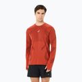 Vyriški bėgimo marškinėliai su ilgomis rankovėmis  ASICS Road Seamless Top singed red