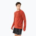 Vyriški bėgimo marškinėliai su ilgomis rankovėmis  ASICS Road Seamless Top singed red 3