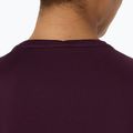Moteriški bėgimo marškinėliai Asics Fujitrail Logo Ss Top Dark Aubergine 6