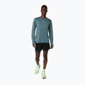 Vyriški bėgimo marškinėliai ilgomis rankovėmis ASICS Road Seamless rūko žalsvai mėlyna 2