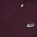Moteriški bėgimo marškinėliai su ilgomis rankovėmis  ASICS Core 1/2 Zip Winter Top dark aubergine 3