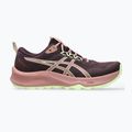 Moteriški bėgimo batai Asics Trabuco Terra 3 Dark Aubergine/Illuminate Yellow