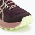 Moteriški bėgimo batai Asics Trabuco Terra 3 Dark Aubergine/Illuminate Yellow 7