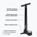 Dviračio pompa Lezyne Macro HV Floor Drive ABS 100psi flat black 5