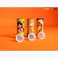 Badmintono skrajukai VICTOR Dragon Ball Z Synthetic 3 vnt. persimmon orange 2