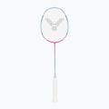 Badmintono raketė VICTOR DriveX 6SP QM fluorescent rose-red/light blue