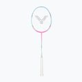 Badmintono raketė VICTOR DriveX 6SP QM fluorescent rose-red/light blue