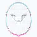 Badmintono raketė VICTOR DriveX 6SP QM fluorescent rose-red/light blue 2