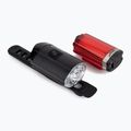 INFINI Set Tron Usb dviračių žibintai juodi I-8180