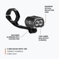 Priekinis dviračio žibintas Lezyne E-Bike Macro Drive 1000 black 5