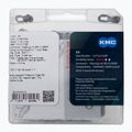 KMC X9 x114 dviračio grandinė sidabrinės pilkos spalvos BX09NG114 2