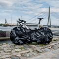 Dviračio ratų užvalkalas VELOSOCK Camo Black 2