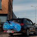 Dviračio transportavimo dėklas VELOSOCK Speed Blue MTB ST 4