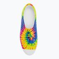 "Native Jefferson Print" vaikiški sportiniai bateliai kiautas baltas / kiautas baltas / neon multi tie dye 6