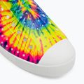 "Native Jefferson Print" vaikiški sportiniai bateliai kiautas baltas / kiautas baltas / neon multi tie dye 7
