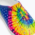 "Native Jefferson Print" vaikiški sportiniai bateliai kiautas baltas / kiautas baltas / neon multi tie dye 8