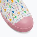 Native Jefferson Print Disney Jr vaikiški sportiniai bateliai shell white/princess pink/pastel white confetti 7