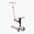 Vaikiškas triratis paspirtukas Globber Go.Up Deluxe Lights deep pink 2