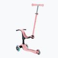 Vaikiškas triratis paspirtukas Globber Go.Up Deluxe Lights deep pink 4
