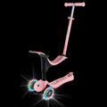 Vaikiškas triratis paspirtukas Globber Go.Up Deluxe Lights deep pink 5