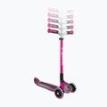 Vaikiškas triratis paspirtukas Globber Master Lights deep pink 5