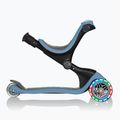Vaikiškas triratis paspirtukas Globber Go.Up Deluxe Lights ash blue 5