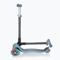 Vaikiškas triratis paspirtukas Globber Go.Up Deluxe Lights ash blue 11