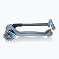 Vaikiškas triratis paspirtukas Globber Go.Up Deluxe Lights ash blue 12