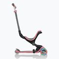 Vaikiškas triratis paspirtukas Globber Go.Up Deluxe Lights deep pastel pink 2