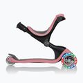 Vaikiškas triratis paspirtukas Globber Go.Up Deluxe Lights deep pastel pink 5