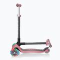 Vaikiškas triratis paspirtukas Globber Go.Up Deluxe Lights deep pastel pink 11